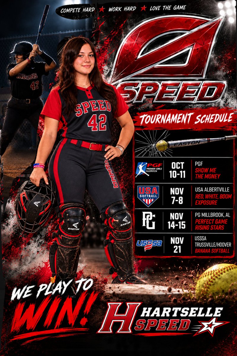 AubreyRed42's tweet photo. Due to circumstances outside of my control, my fall season is taking a different path than originally planned, but I’m excited to commit my fall season to Hartselle Speed! ♥️🩶

I’m incredibly grateful for the opportunity to continue competing, growing, and doing what I love. I’m looking forward to working with Coach Terry and Coach Jeffrey, learning from them, and getting to work with my new teammates.

Sometimes the path changes unexpectedly, but I believe every opportunity is a chance to grow. Ready to make the most of this one! 

#42Redmon #HartselleSpeed #Softball #FallBall