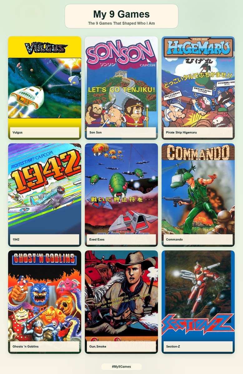CapcomUSA_'s tweet photo. We've come a long way, but these 9 games from the very beginning were a great start to help make us who we are today.

You can play them now in Capcom Arcade Stadium and Capcom Arcade 2nd Stadium! 🕹️ https://t.co/5rwRG57Y9n