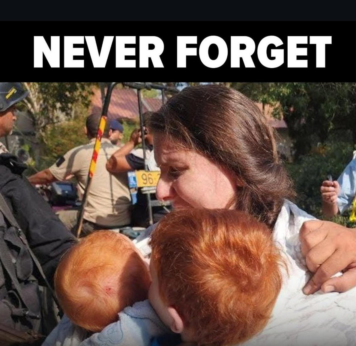 gotellauntrodie's tweet photo. 🕯️🕯️🕯️

Some things don't need an argument attached. A mother. Her two sons. Murdered in captivity.

 That's the whole post.
There is no context that makes that defensible.

May their memory forever be a blessing 💖🙏 https://t.co/adYiez0nwD