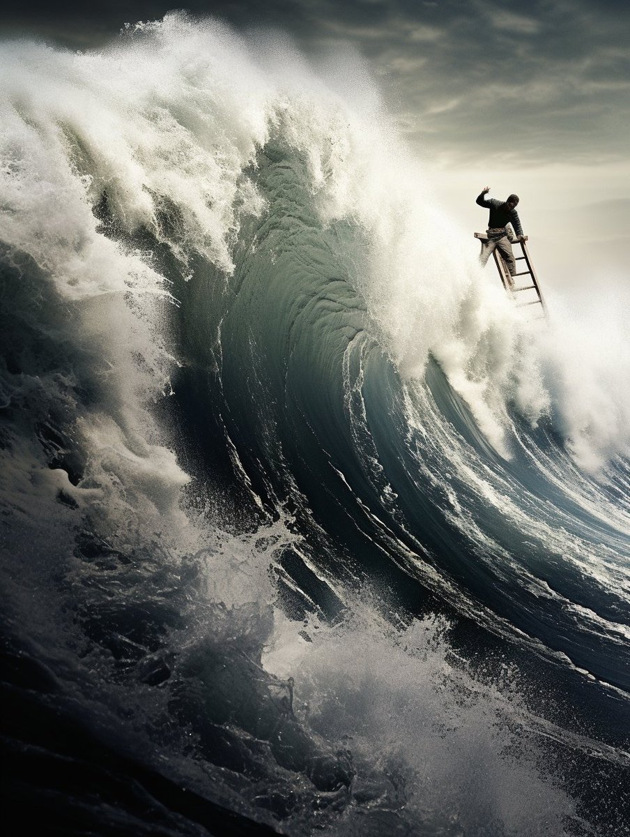 mox_qz21008's tweet photo. The waves churn fierce as the wind’s wild, a robe held tight, the heart’s sincere plea unbowed. https://t.co/WjolLiv1EH