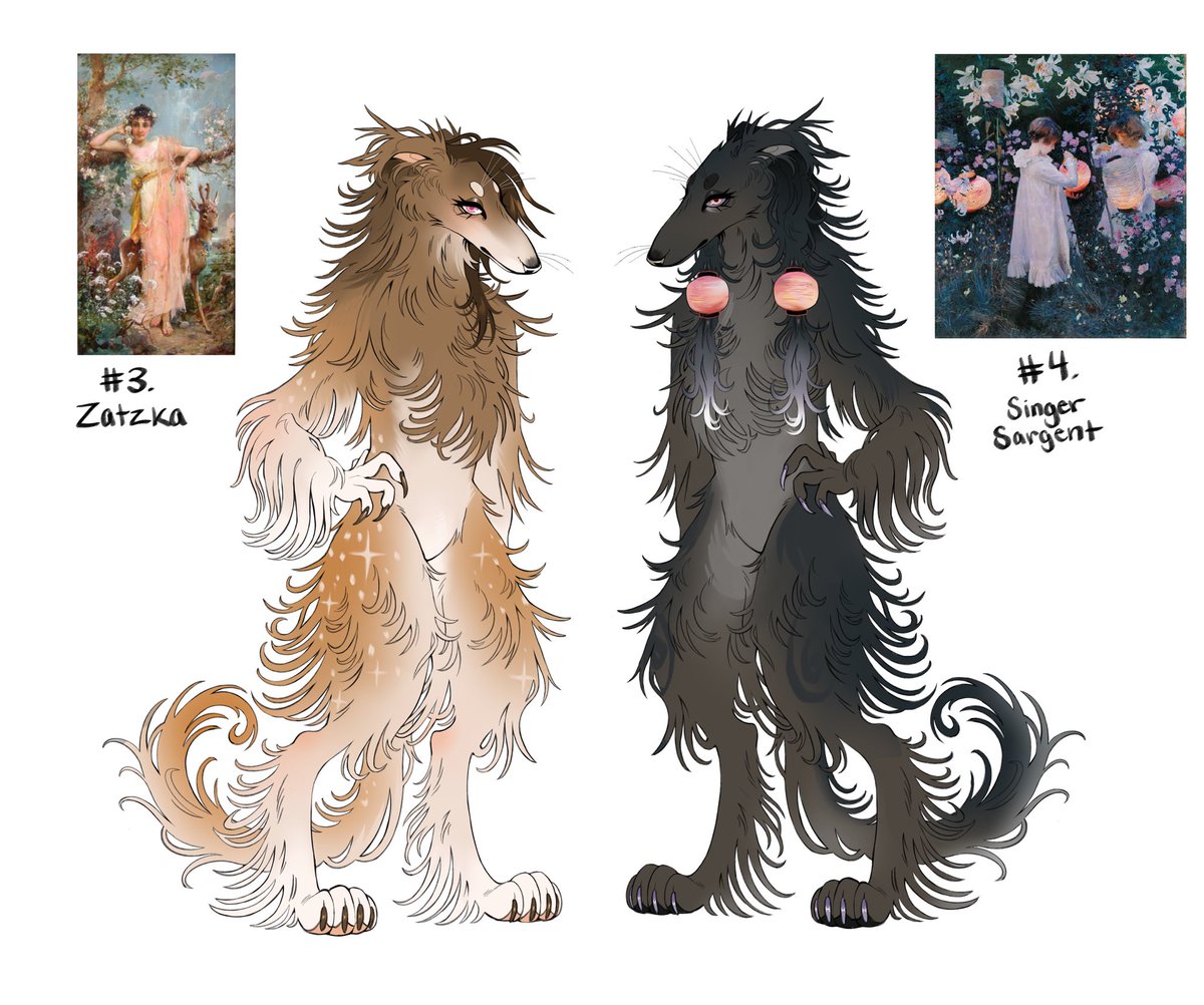 yocholol's tweet photo. ✨fine-art borzoi adopts✨
-100 usd each
-can upgrade to a full ref for 200 usd 
-dm to claim!! https://t.co/62Yh37cBMj