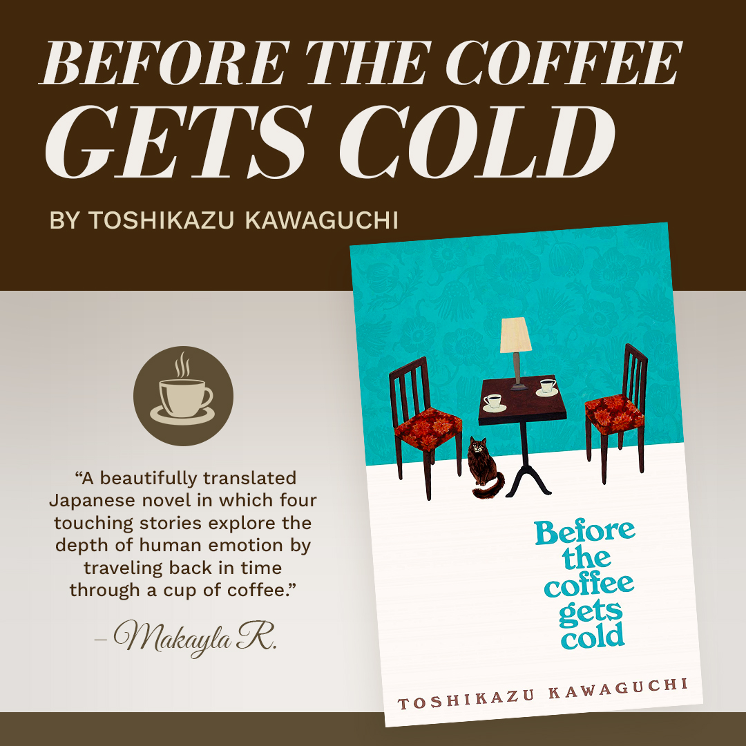 boonelibrary's tweet photo. ☕📖🍂 Celebrate National Coffee Day with these cozy BCPL Staff Picks, perfect for pairing with your favorite cup of coffee! 

If you had a cup of coffee and a few hours to yourself, what would you read or watch? https://t.co/fiUuCjCVsq