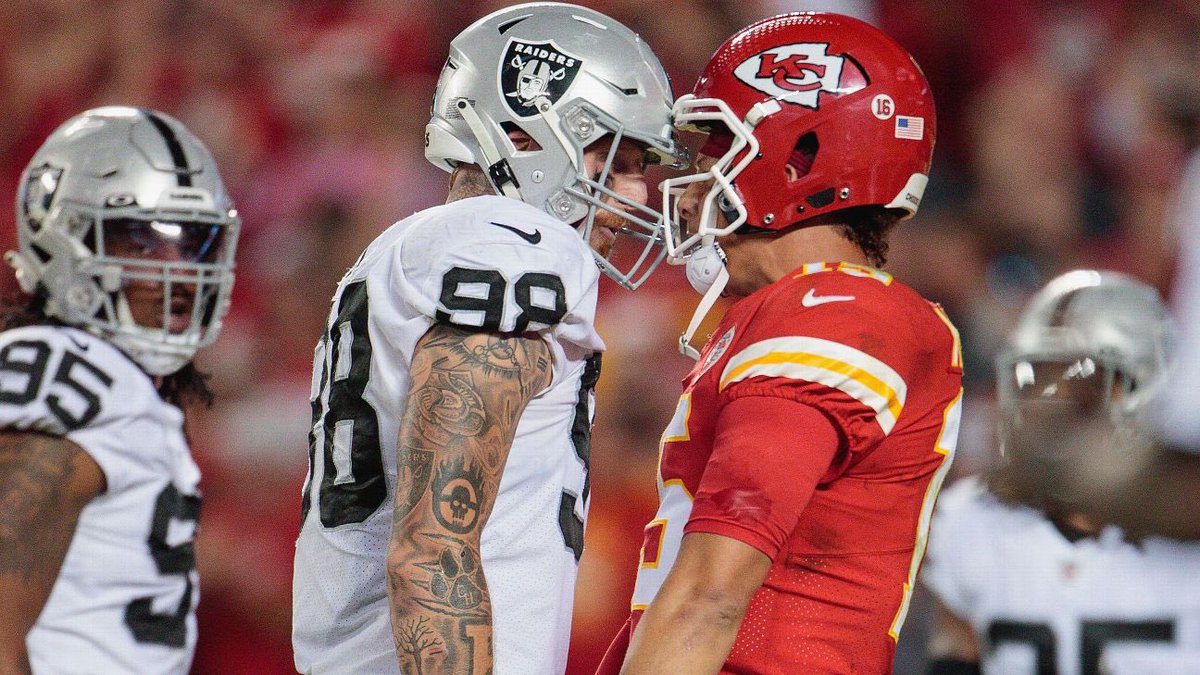 MahomeSZN's tweet photo. Raider Week. #ChiefsKingdom https://t.co/UOD1z0ylGQ