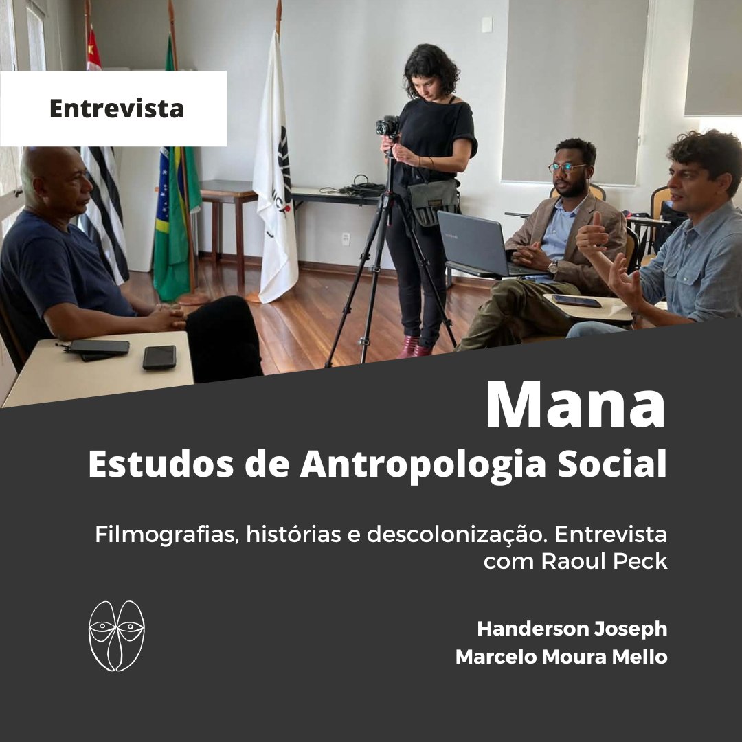 mana_revista's tweet photo. Nesta segunda-feira, recomendamos a entrevista de Handerson Joseph e Marcelo Moura Mello com Raoul Peck: “Filmografias, histórias e descolonização".  Leia em: https://t.co/x0tMEZw0ON. Acesse nosso site: https://t.co/KmizvjFbMV https://t.co/wE0sh7Ps6Y