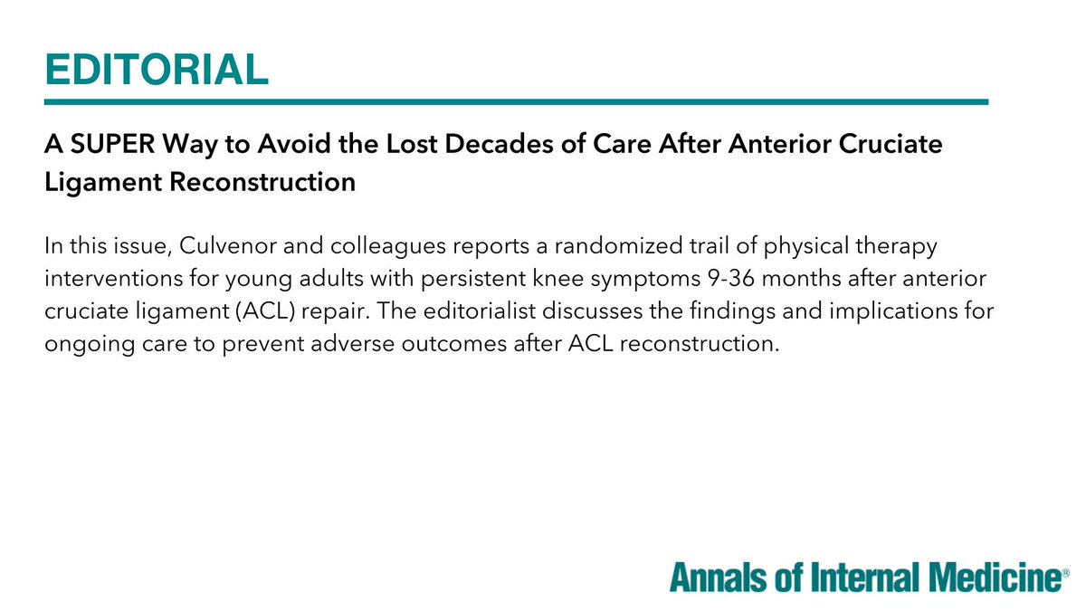 AnnalsofIM's tweet photo. A new issue of Annals of Internal Medicine is online now. Read the latest at https://t.co/3JZh5hReTP https://t.co/xqzDD5F9Vj
