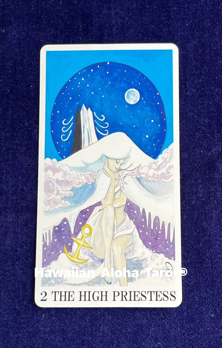 alohatarot's tweet photo. おはようございます！

今日のアロハタロットからのメッセージは、

『静かな強さ』

カードは《雪山の女神》です。

それでは、アロハな一日をお過ごしください。

#ハワイアンアロハタロット
#今日のメッセージ https://t.co/NiP2rbTnhI
