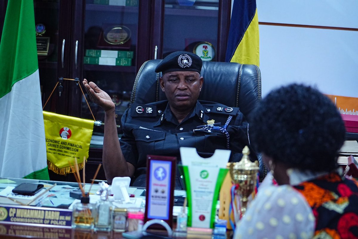 ESGBV_NG's tweet photo. The EU Support to End Sexual and Gender-Based Violence (ESGBV) Programme paid advocacy visits to the Commissioner of Police, Kaduna State, and the Commander of the Kaduna State Vigilance Service (KADVS) to further strengthen the prevention of and response to SGBV in the State. https://t.co/nCu764O2vi