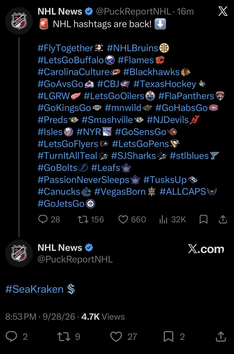 njdhollander's tweet photo. kraken being forgotten really is like fork found in kitchen https://t.co/T3KQBmOpyC