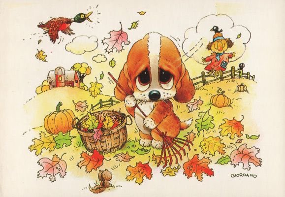 bambiseye's tweet photo. luv the sad face big eyes giordano puppy art…… https://t.co/eHPP0vsGgT