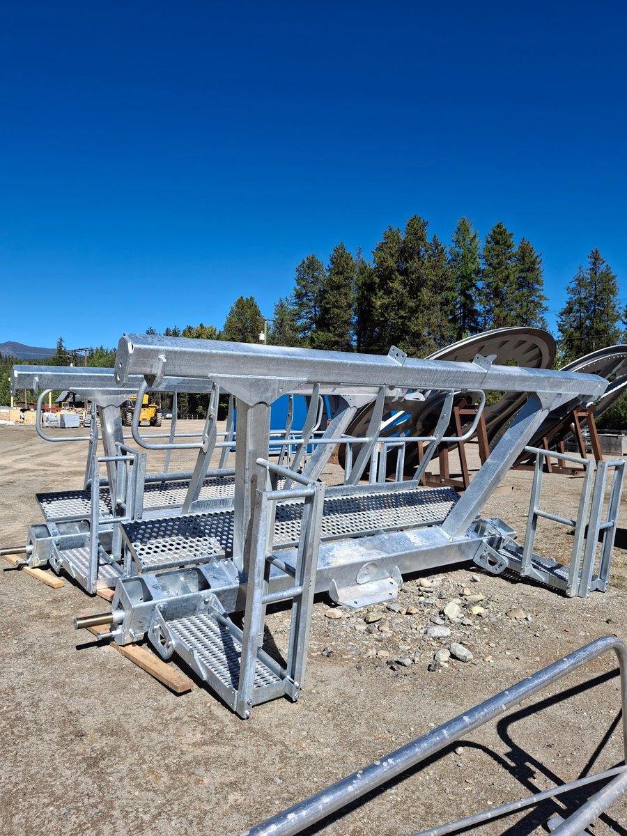 SkiKimberley's tweet photo. More parts for the new Tamarack Quad Chair have arrived, and construction is moving along on right on schedule! Winter is coming, and so is a brand new quad. 

#mykimberley https://t.co/QmIOoM0SCc