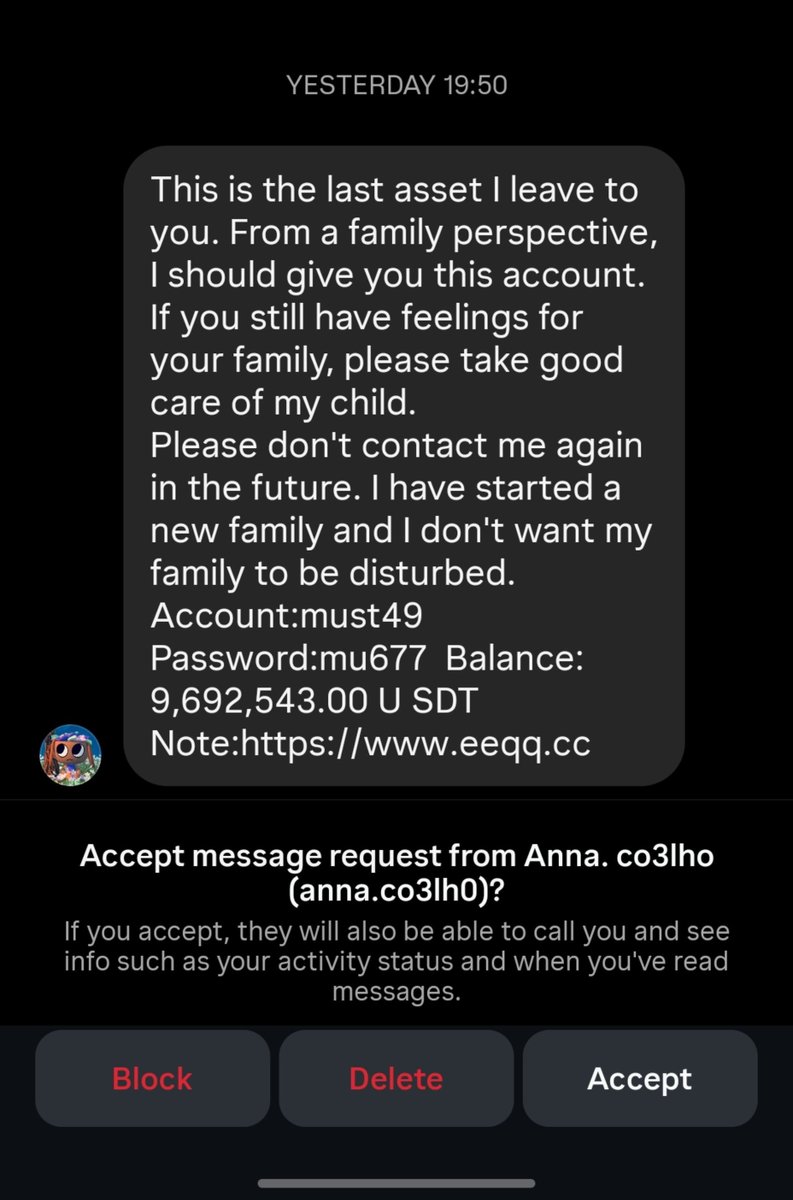 Garimaoo2's tweet photo. The only DMs men get. https://t.co/jSUYloRY6t