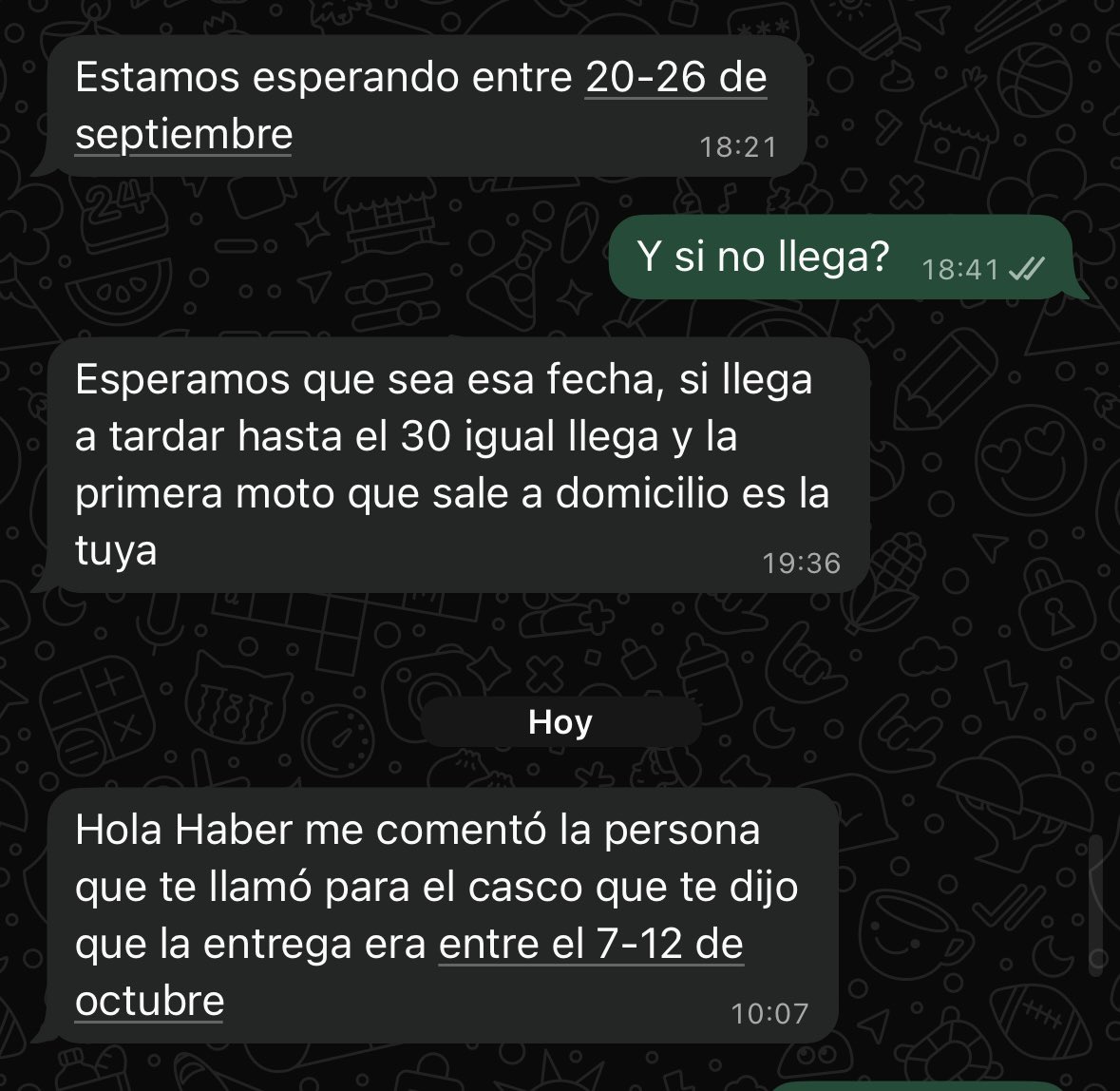 heber_mj's tweet photo. @Profeco, que hago si esta empresa llamada Voltika de motos eléctricas no entrega en tiempo y solo pospone fechas
Qué procede? Ya me bloquearon de tik tok 
Mi pago lo hice el 20 de julio y según y me tenían que entregar el 4 de agosto y no me solucionan nada 
Anexo pruebas https://t.co/sS1gTX50Cg