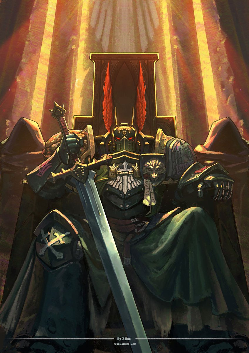 Master_Asmodai's tweet photo. *Laughs in superiority* 

Dark Angels of course. https://t.co/q4e2P62lXc