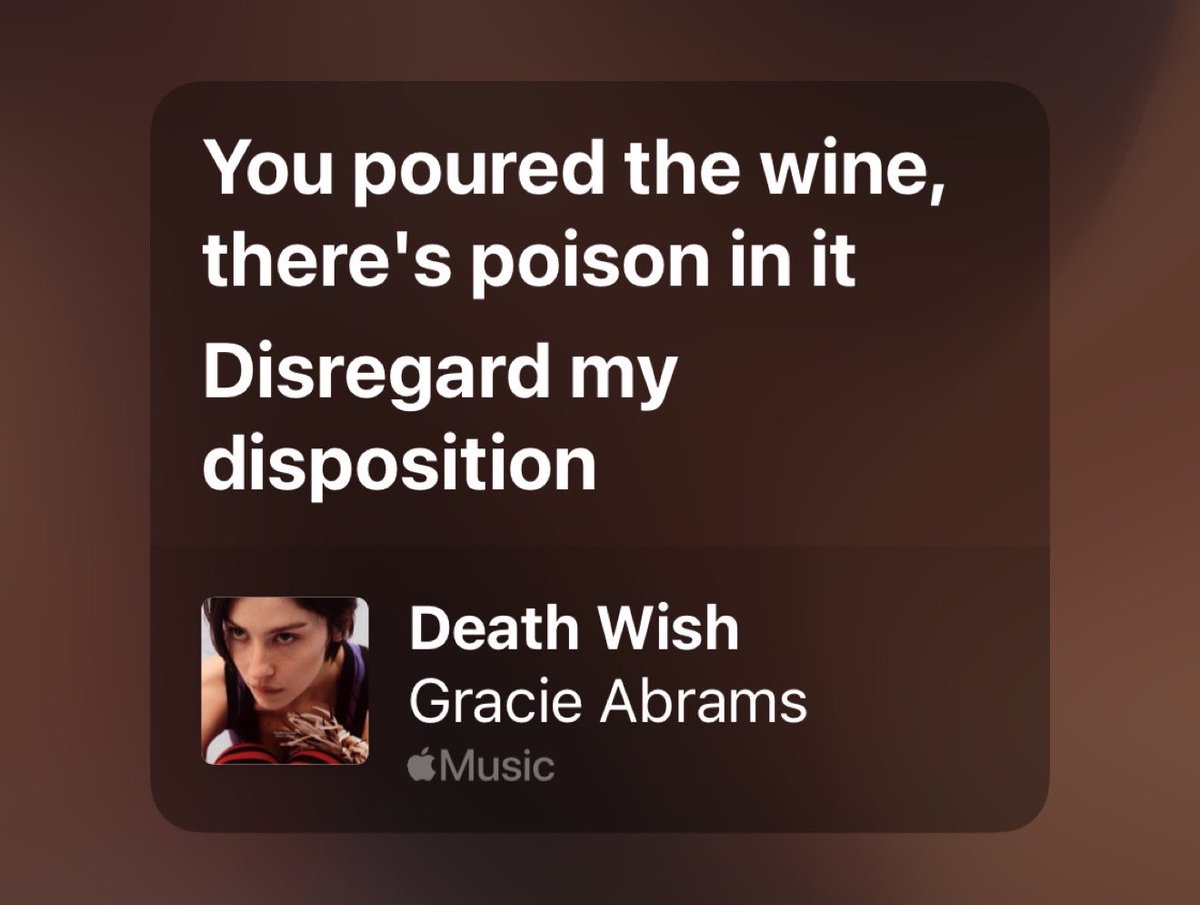 faken1ceties's tweet photo. gracie telling us this song was about her friend who was dating a NARCISSIST. the patient zero music video with the POISONED WINE….thinking thoughts. https://t.co/XqXNUDqGxb
