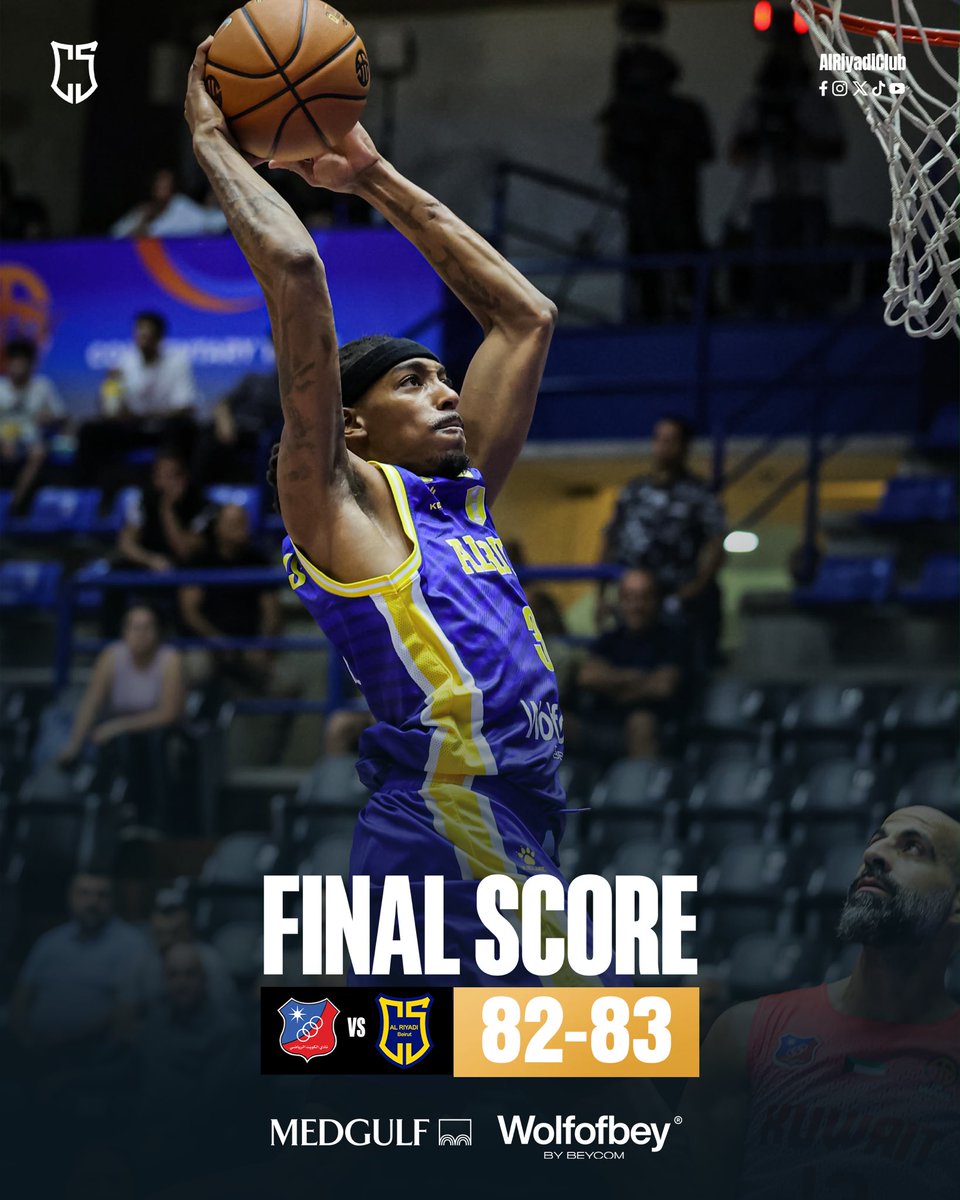AlRiyadiClub's tweet photo. Al Riyadi advances to the FIBA WASL Final 8 semifinals after defeating Al Kuwait Club! ✨

#AlRiyadiClub https://t.co/t9OzLD8Omv