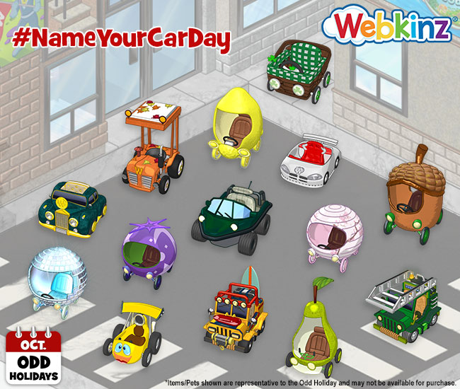 ganzestore's tweet photo. It’s #NameYourCarDay!
Don’t have a car to name? Get a Webkinz one instead!

What did you name yours?

Check out vehicles on sale until October 5, 2026! https://t.co/76rU9alKYv

#Webkinz #Classic #OddHolidays @webkinz https://t.co/Im4FDMPcqW