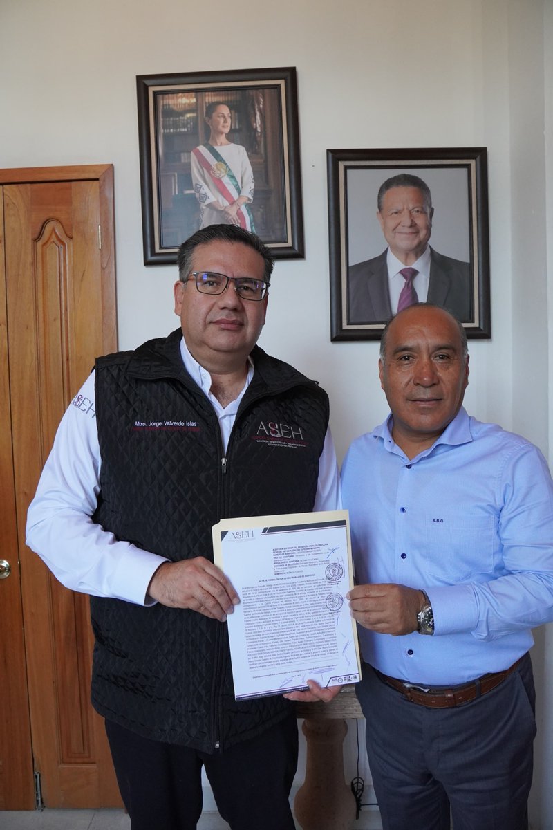 ASEH_Hgo's tweet photo. Tasquillo será el primer municipio de #Hidalgo auditado en recursos federales por la @ASEH_Hgo .
La revisión se realizará con la metodología desarrollada por la ASEH y autorizada por la @ASF_Mexico, fortaleciendo la fiscalización y la rendición de cuentas. https://t.co/U5wNZ1yUIH