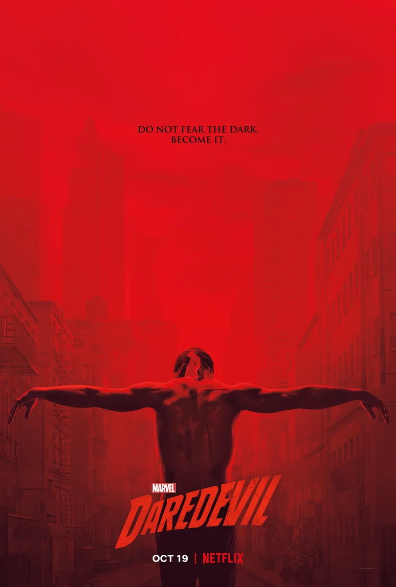 captaincupkick's tweet photo. Daredevil season 3's poster game was insane https://t.co/v92qbhSQhF