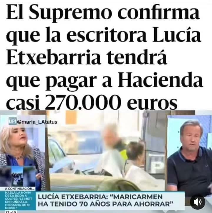 J2685R's tweet photo. @LaEtxebarria Paga a hacienda fullera. No nos Robes https://t.co/8UCFIf2lJb