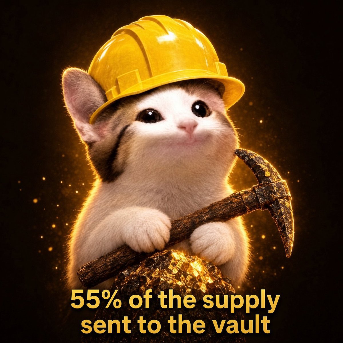 MineCatStonk's tweet photo. 0.7% more $minecat worth around 3k was sent to the vault

Now $ORE vault holdings are over 55%

https://t.co/mx7eiEFci5 https://t.co/7QlcCiMoml