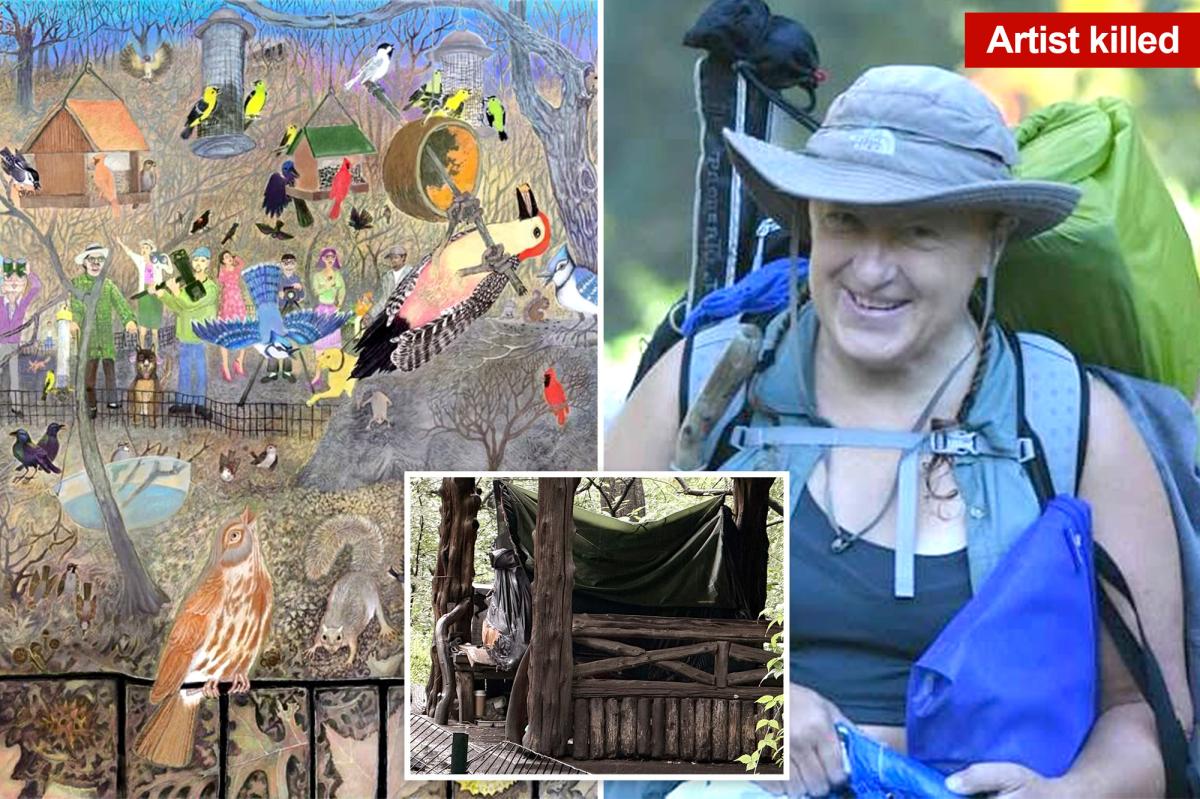 nypost's tweet photo. Woman beaten to death in Central Park ID'd as beloved homeless artist famed for painting birds https://t.co/lTGRZK9atR https://t.co/2NJDJEH68O