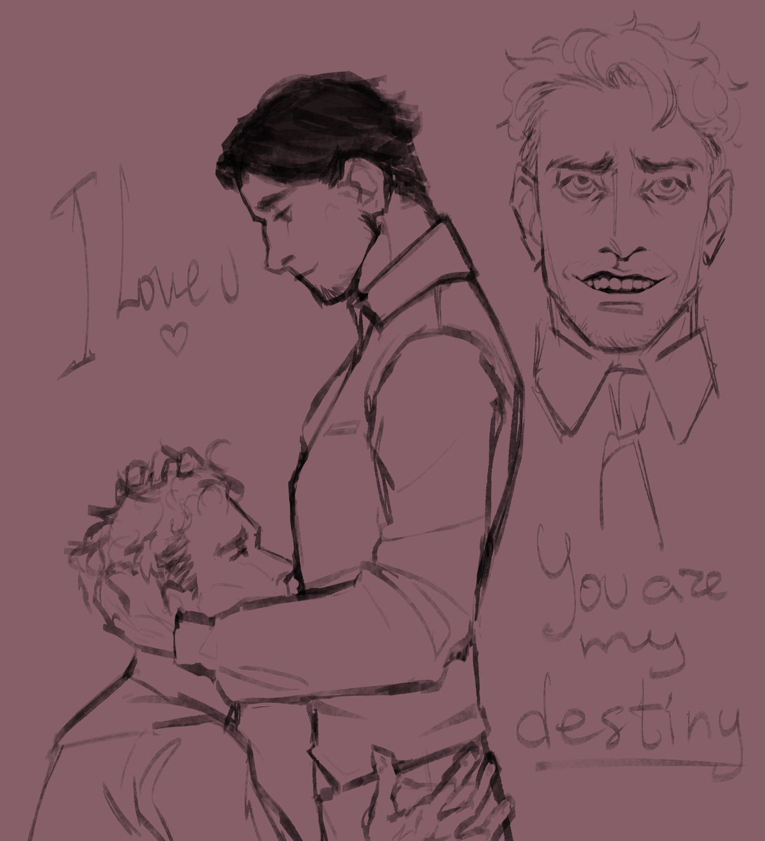 MoreBedac's tweet photo. I love my husband 
old sketches https://t.co/0exNiPIZyY