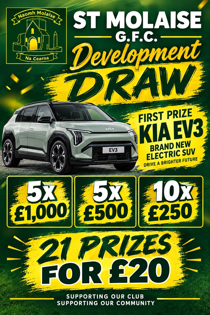 naomhmolaise's tweet photo. Lot of club draws about at the minute. None are better value for money than this one. Hit the link and get your ticket 

https://t.co/m5mBikMlEU https://t.co/0BvzLSJCa9
