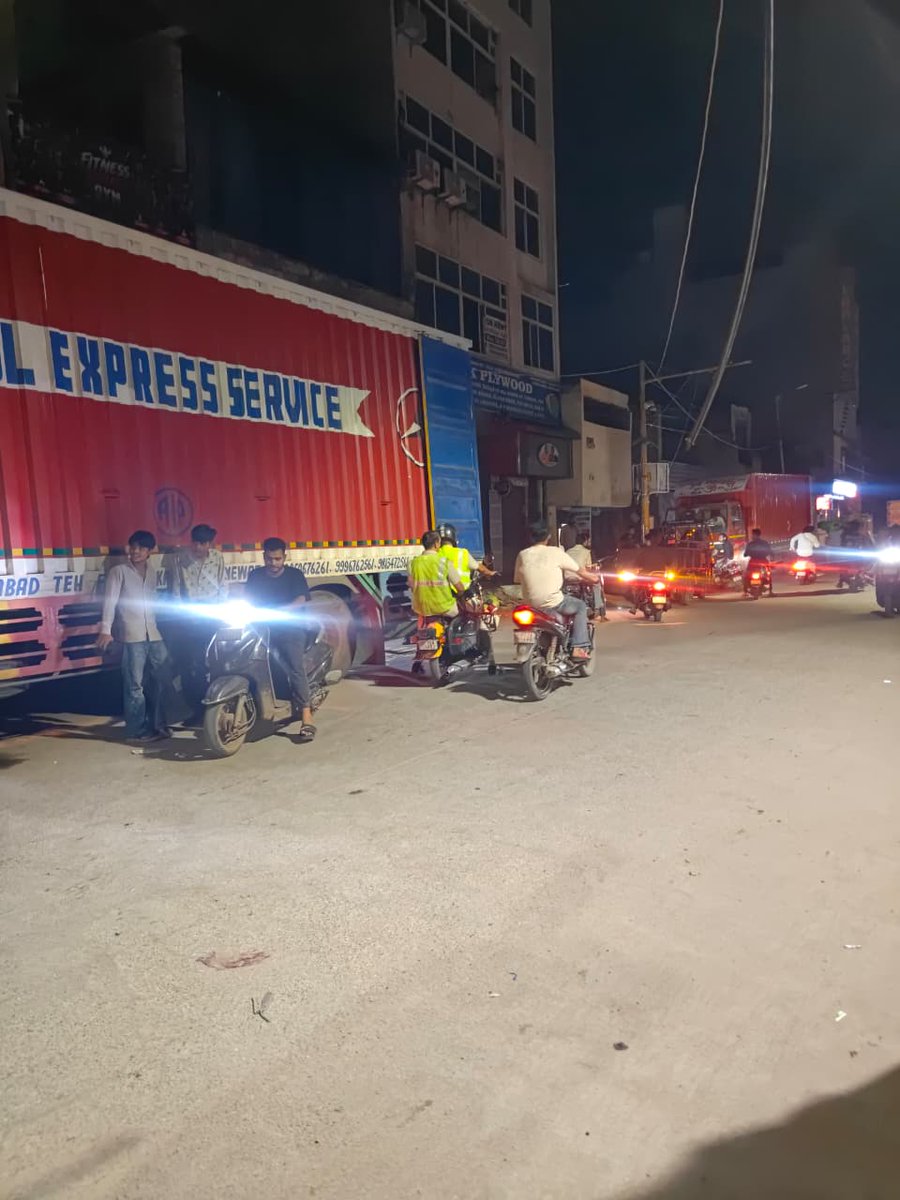 advnagendra87's tweet photo. Hon’ble Prime Minister, Home Minister, Environment Minister, LG Delhi, CM Delhi, Deputy Speaker Delhi Assembly Sh. Mohan Singh Bisht, Hon’ble Member of Parliament Sh. Manoj Tiwari Ji, Commissioner MCD, DM North East, DC MCD North East, SDM Gokalpur and DCP North East
This is in continuation of my post dated 23.09.2026. There is still no relief on the ground. From midnight to early morning, trucks from all over India carrying scrap, hazardous material, e-waste, plastic waste, etc. enter Brijpuri Road, Delhi-110094 (50-ft public main road). These trucks are unloaded on public land and an illegal market opens here, encroaching the complete 1.8 km stretch of Brijpuri Road. Purchasers then carry the waste to residential premises, where it is processed, causing severe air and noise pollution.The GoI and Govt. of NCT Delhi winter action plan to counter upcoming pollution is of no use on the ground. First, hundreds of pollution-causing trucks enter Delhi’s Brijpuri Road; thereafter the material they carry—scrap, e-waste, plastic waste, etc.—is processed in furnaces and by fire, creating an air hazard. If an AQI device were installed here, the reading would be higher than anywhere else in Delhi. Please intervene immediately, stop this illegal trade on a public road, impose a ban on entry of trucks on Brijpuri Road, Delhi-110094, and restore a habitable, peaceful neighbourhood.#BrijpuriRoad #NorthEastDelhi #Gokalpur #Mustafabad #AirPollution #HealthHazard #WinterActionPlan #NoisePollution #MCD #DelhiPolice #NoSleepfor23Days #IllegalScrapMarket #Encroachment #MisusePublicLand 
@narendramodi @PMOIndia @AmitShah @HMOIndia @LtGovDelhi @LokNiwasDelhi @gupta_rekha @CMODelhi @MCD_Delhi @dm_northeast @DCPNEastDelhi @DelhiPolice @bishtmla @ManojTiwariMP @byadavbjp