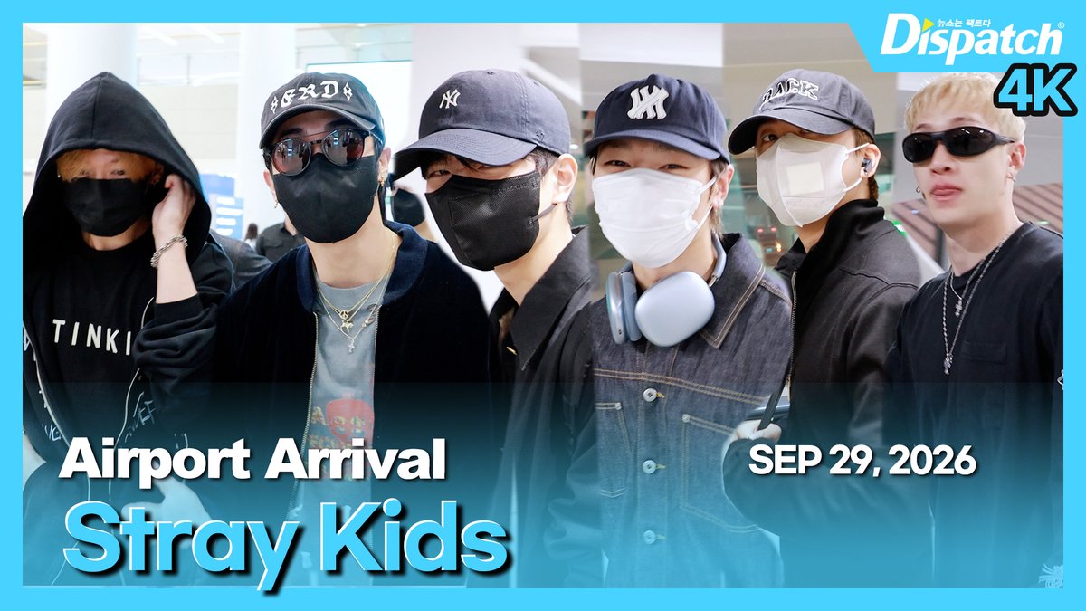 Dicon_korea's tweet photo. [🎥] '스트레이 키즈' 방찬·리노·창빈·한·승민·아이엔(Stray Kids)' 인천국제공항 입국

https://t.co/aPeuRtEfIB

#스트레이키즈 #StrayKids #스키즈 #SKZ #방찬 #현진 #리노 #창빈 #한 #필릭스 #승민 #아이엔 #BANGCHAN #HYUNJIN #LEEKNOW #CHANGBIN #HAN #FELIX #SEUNGMIN #IN #공항패션 #공항 #입국 #airport #arrival #DIPE #디스패치 #dispatch