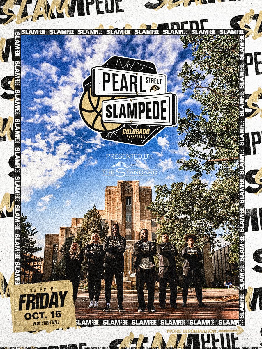 CUBuffs's tweet photo. Bringing hoops to Pearl Street on October 16 📍

🗞️ » https://t.co/ANcvsvC5jG

#GoBuffs 🦬 https://t.co/JjSlFkoYBn