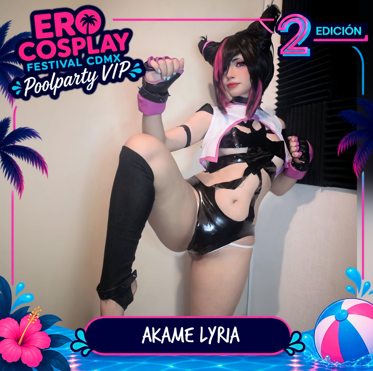 EroCosplayFest's tweet photo. ☀️ No te pierdas la 2ª edición de la esperada PoolParty de EroCosplay Festival CDMX
Ven a conocer y convivir en persona con @AkameLyria005 este 17 de octubre y disfruta de un día lleno de cosplay, alberca, música y diversión.
🎟️ Adquiere tus boletos
https://t.co/V4KrSn1kEy 💦 https://t.co/CErjZ8023C