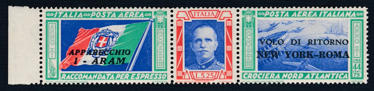 Fabrisperizie's tweet photo. #FABRIS PERIZIE FILATELICHE 169
https://t.co/PWUzFmBuFR
1933 (1° lug/12 ago) #CROCIERA AEREA #DECENNALE Il “#volo di ritorno”
#philately #filatelia #briefmarken #stamp #sello #timbre #philatelie #francobollo #expertize #certificato #airmail #balbo #newyork #usa #italia #italy https://t.co/4QFq9RnTBG