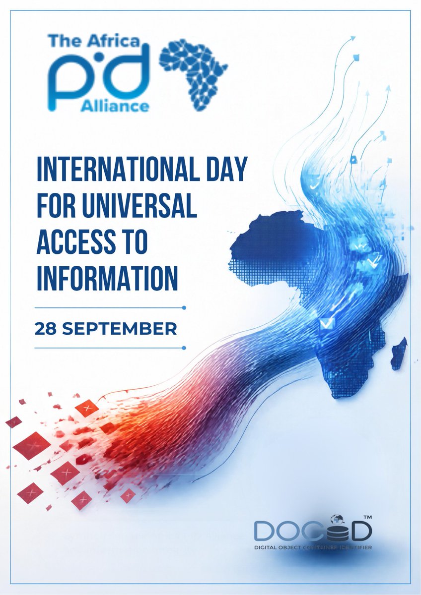 AfricaPid's tweet photo. Access alone isn't enough—info must be authentic & persistent. This #IDUAI2026, we’re tackling information disorder by securing African research, patents & indigenous knowledge with DOCiD™ persistent identifiers🌍
🔗https://t.co/pGTmc2zP5g
#OpenScience #PIDs #FAIRData #DOCiD https://t.co/ML1Ef58Hob
