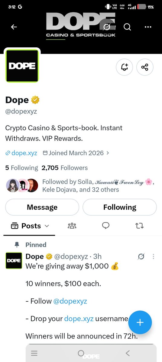 hiibbhh's tweet photo. @MrBsol @dopexyz I did it and thanks! 

J3RXyWYahhGQMR1aMU6SJGHnsnRHZ2XU6mMwv1F7s6Ua https://t.co/WuzQa0y2ck