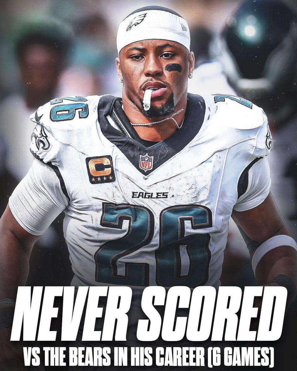 GameDayScoop's tweet photo. Oh so he’s due? NOT IF I HAVE SOMETHING TO SAY ABOUT IT.

*Places Saquon Anytime Scorer Bet* https://t.co/wCTB87KEyx