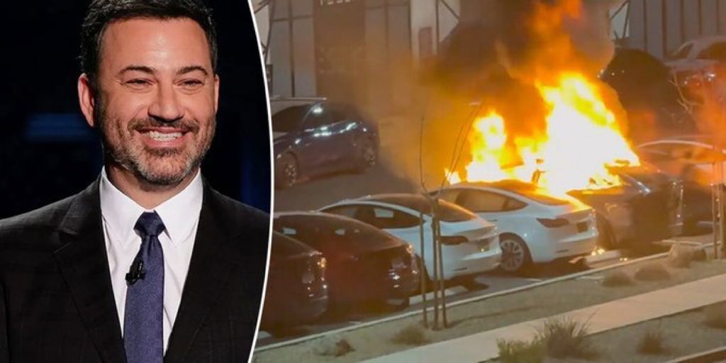 DeepIntelHQ's tweet photo. Raise your hand ✋️ if you want @ABC  to terminate Jimmy Kimmel for his crude remarks about the terrorist attacks on Tesla dealerships during his Tuesday monologue 

Let ABC know in the comments section, what you think, they will see it, this cannot stand https://t.co/0tZeuKBMTI