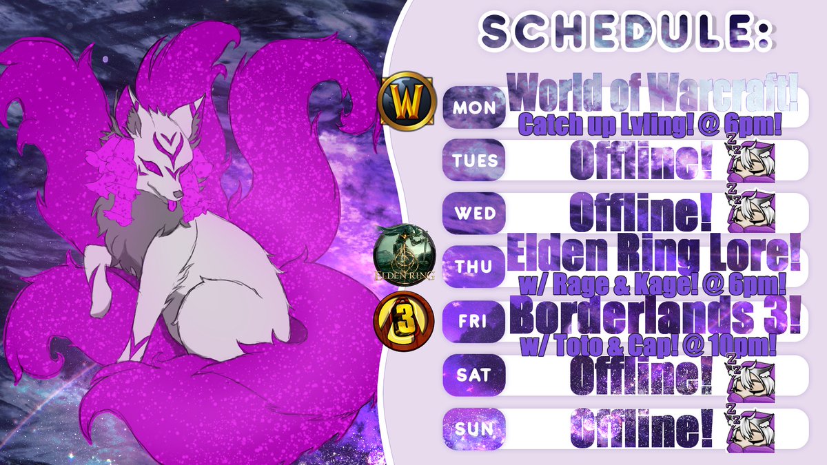 HeyItsVstar's tweet photo. πβββ©β§βHoiiihoiii Cosmic Star Cutiesss!!!ββ©β§ββπ
Stream schedule for the week actually on time?! GASP!!! ~ π
πβ~{All Times In AST!}~βπ
Artπ¨: @RedRoseMartyr
πββ©β§β #Vtuber #VtuberEN #Foxtuber #Femboytuber ββ©β§βπ https://t.co/n5QKVzdXIt