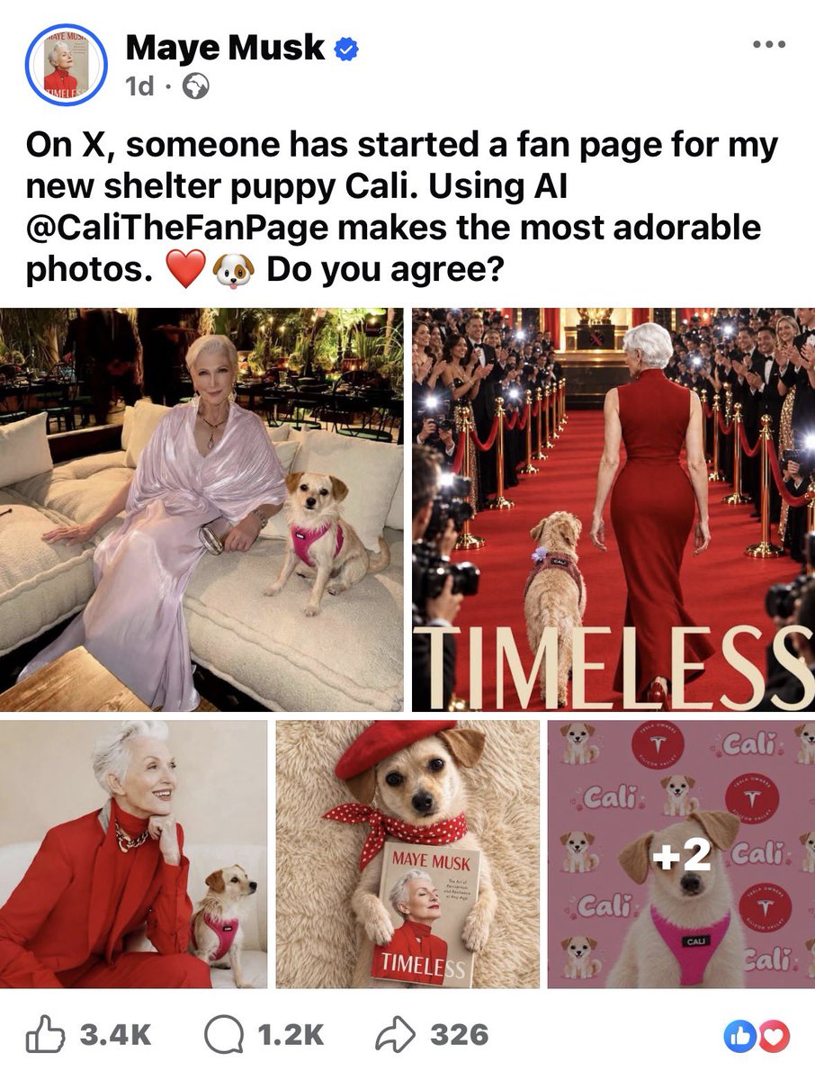 RafelineK's tweet photo. @DogecoinRise @grok Are you in solana:8k4sBtEeK4pf26noKqApv8NBTnuSJcbdwpKYknk5PbAA brother? Maye Musk literally hard shilling it on Facebook lol.

DOGE X CALI IS GOING TO BE THE BIGGEST SUPERCYCLE EVER https://t.co/neZnL5mwSY