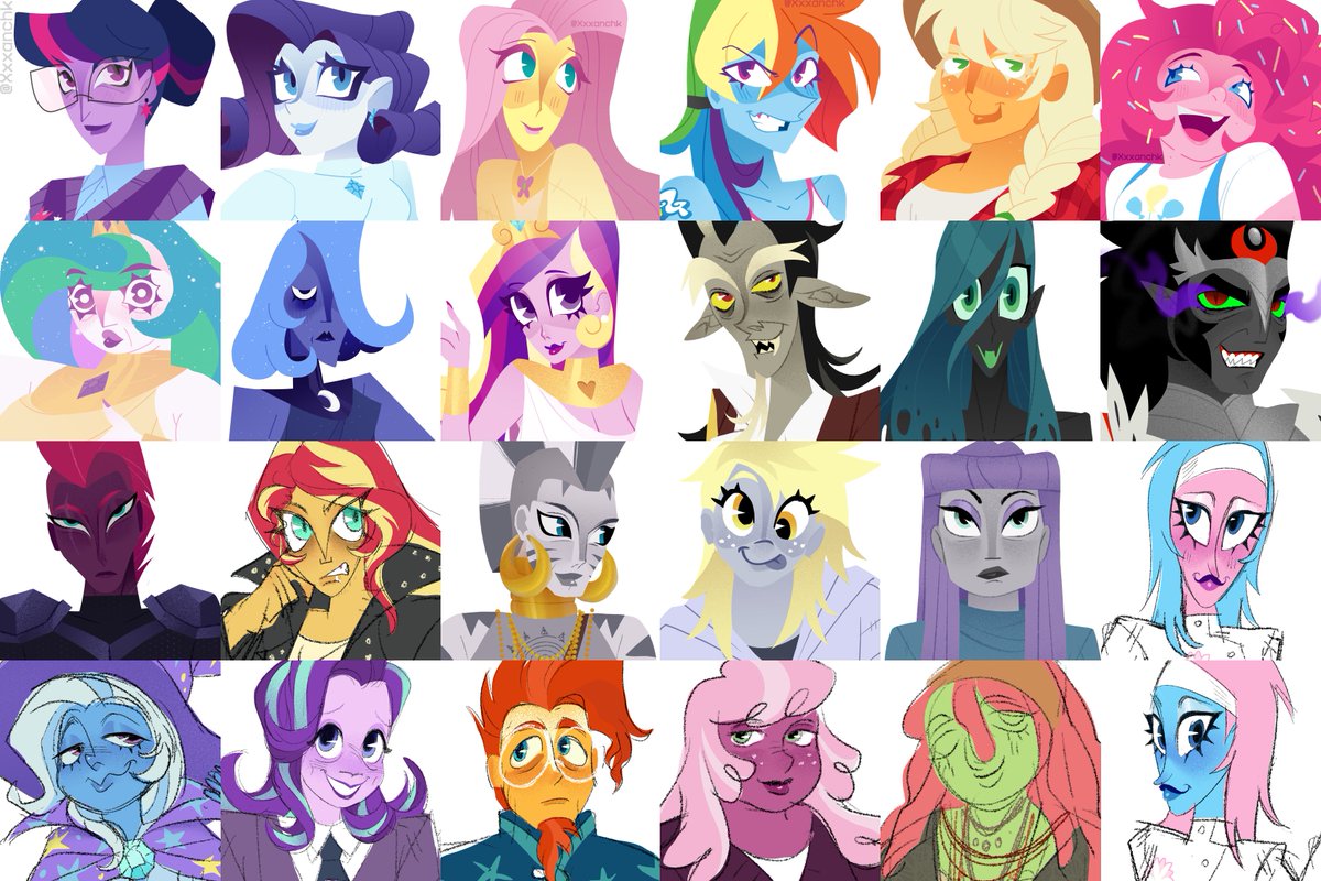 Xxxanchk's tweet photo. uoogh we are the wip ponlings please finish us #mlp https://t.co/xlIT2BX0qH
