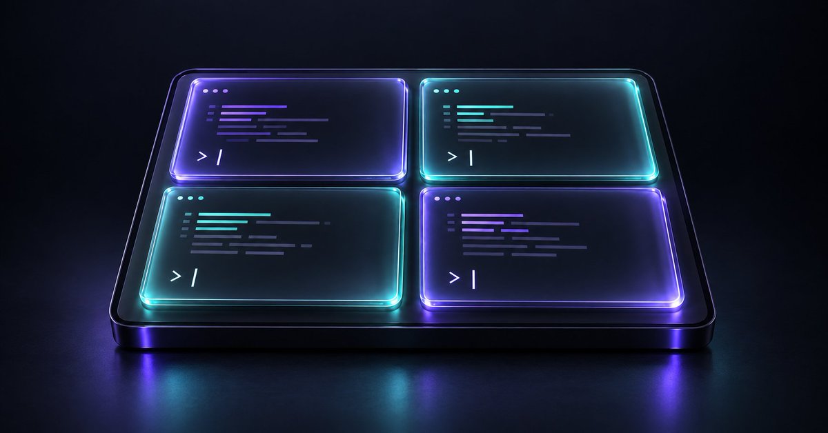 OrcyxLabs's tweet photo. Claude Code. Codex. Gemini CLI.
One workspace for all three and many more .

Meet Orcyx for Windows: run agents side by side, keep your editor and browser close, and review their Git changes.

For vibe coders, developers and anyone building with AI.
https://t.co/W0tdQtut9z https://t.co/gm7ptJi1IC