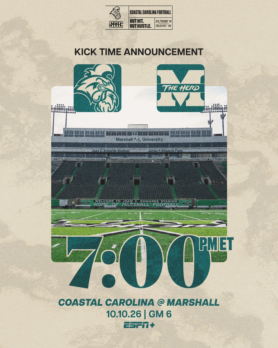 CoastalFootball's tweet photo. Under the lights in Huntington https://t.co/H91ckKdGSp