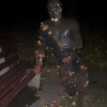 WokePolitlcsUK's tweet photo. 🚨 NEW: The Somerset Gimp has been accused of coordinating the RAF Fairford bombing plot.

[@Ken_Stonger] https://t.co/vjcXOeT3no