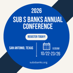 Photo by Sub S Bank Assoc. (@subsbanks)