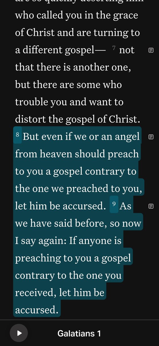 soulsinorbit's tweet photo. @Gwani_bukhari Nope. He's a false prophet and people keep sounding the alarm to let you know.

This is what the Bible says about false prophets like Muhammad who are preaching another gospel.... https://t.co/Gp2zB4wUEN
