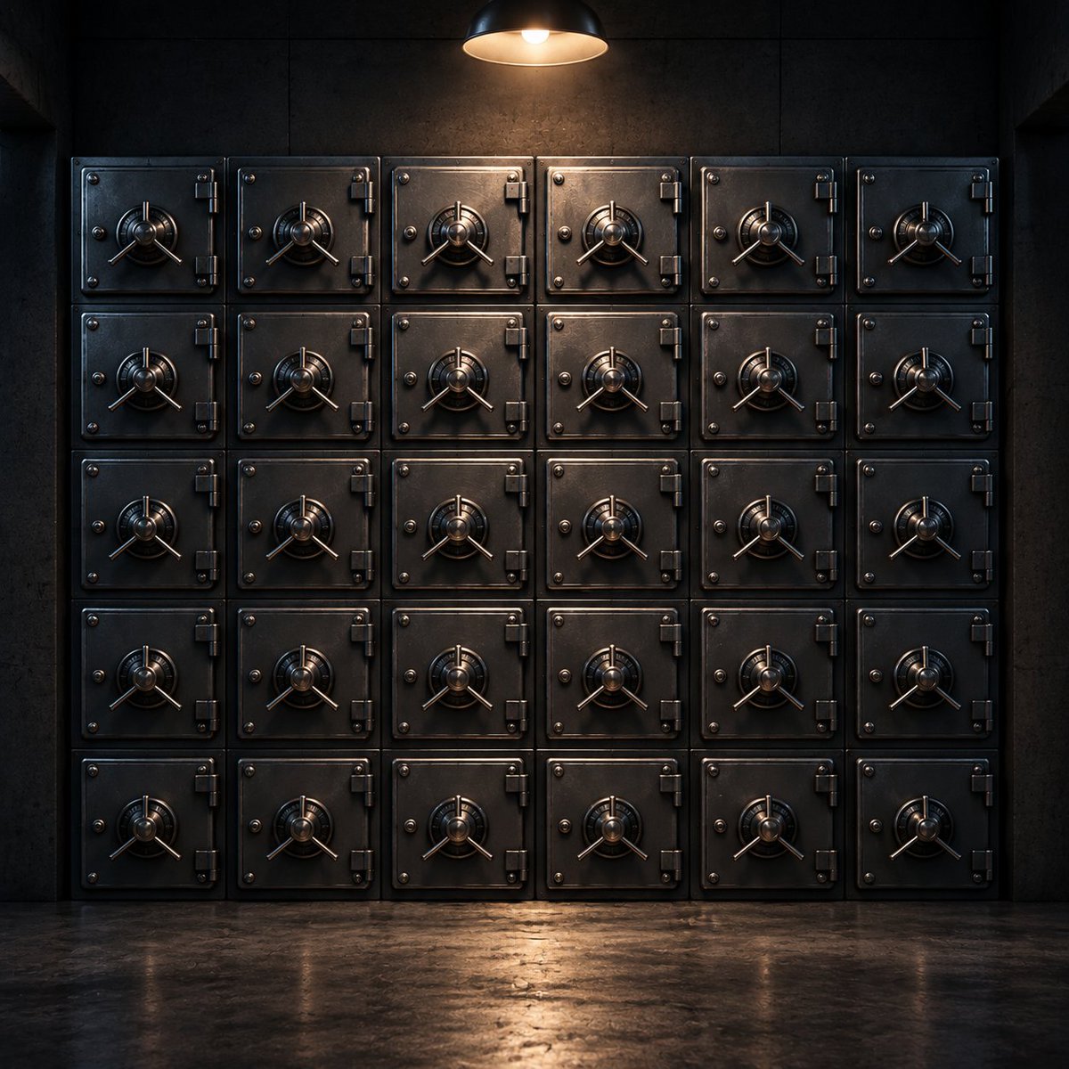 DumbocratsX's tweet photo. 30 vaults have been secured.
Something is hidden inside.

The vaults remain sealed. More details will follow. https://t.co/tZWNp1xG2W