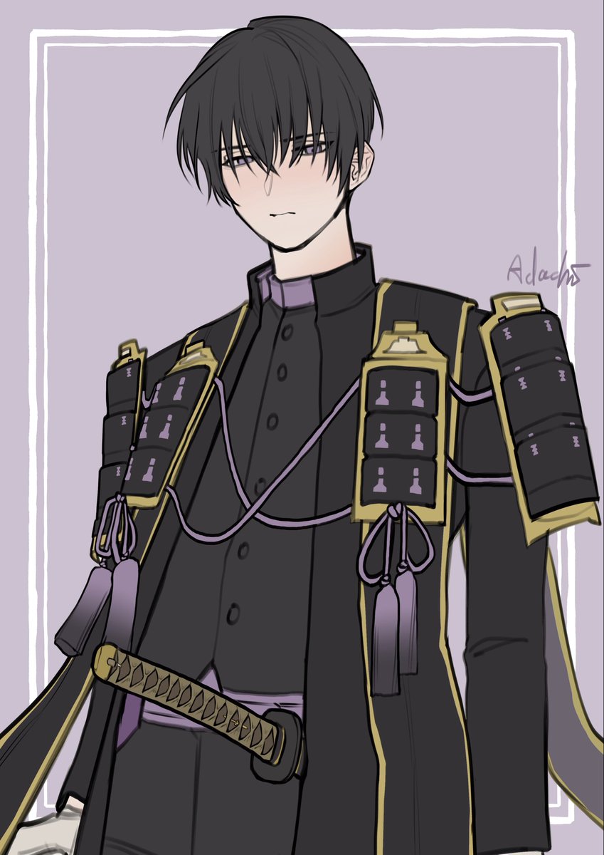 honewlouis_A's tweet photo. リクエスト　刀剣乱舞の安宅切さん https://t.co/tyb8eD1yi8