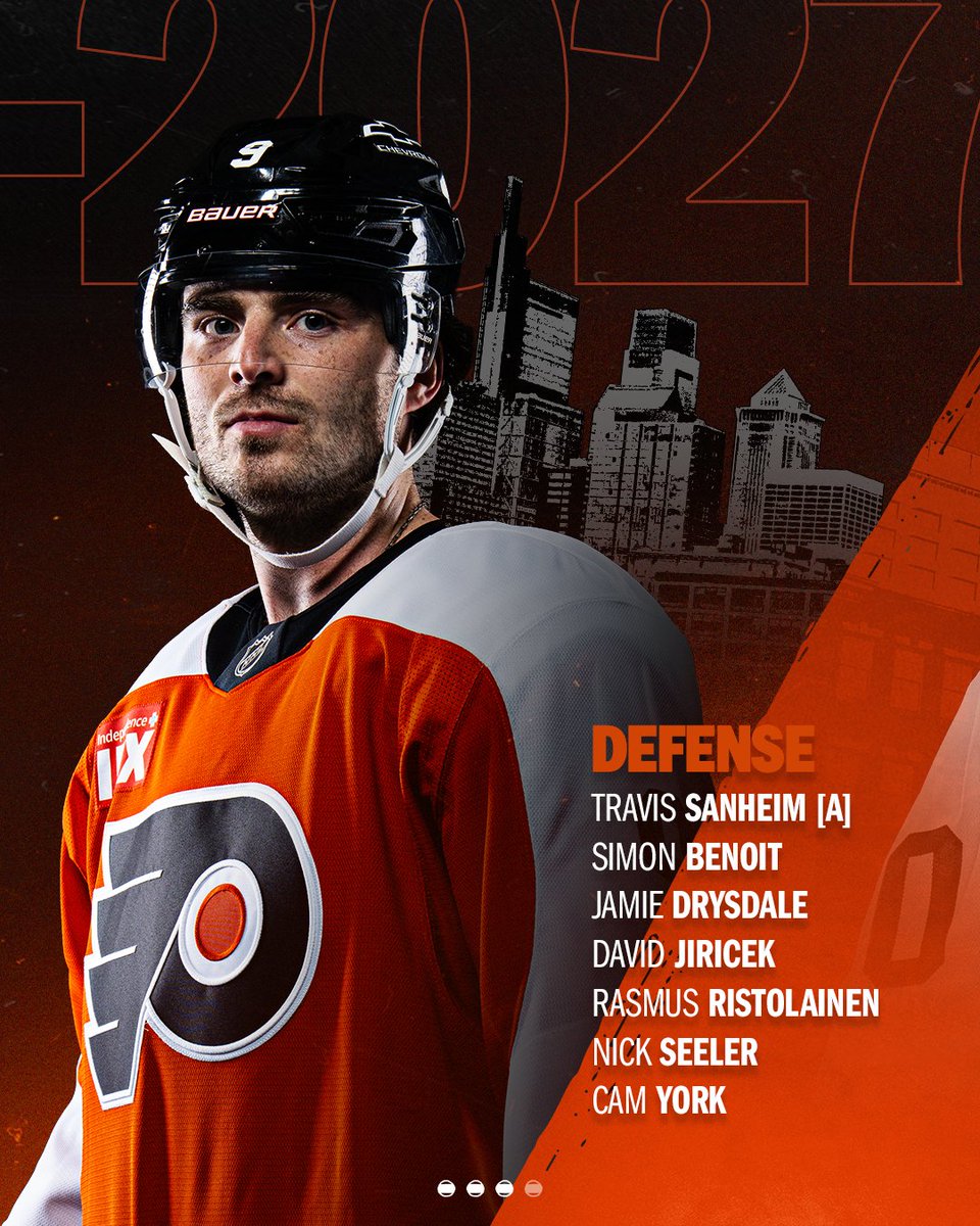 NHLFlyers's tweet photo. Introducing your 2026-27 Philadelphia Flyers. #LetsGoFlyers