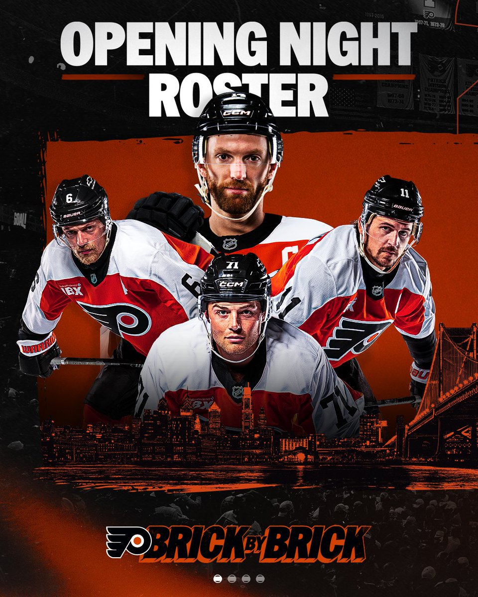 NHLFlyers's tweet photo. Introducing your 2026-27 Philadelphia Flyers. #LetsGoFlyers