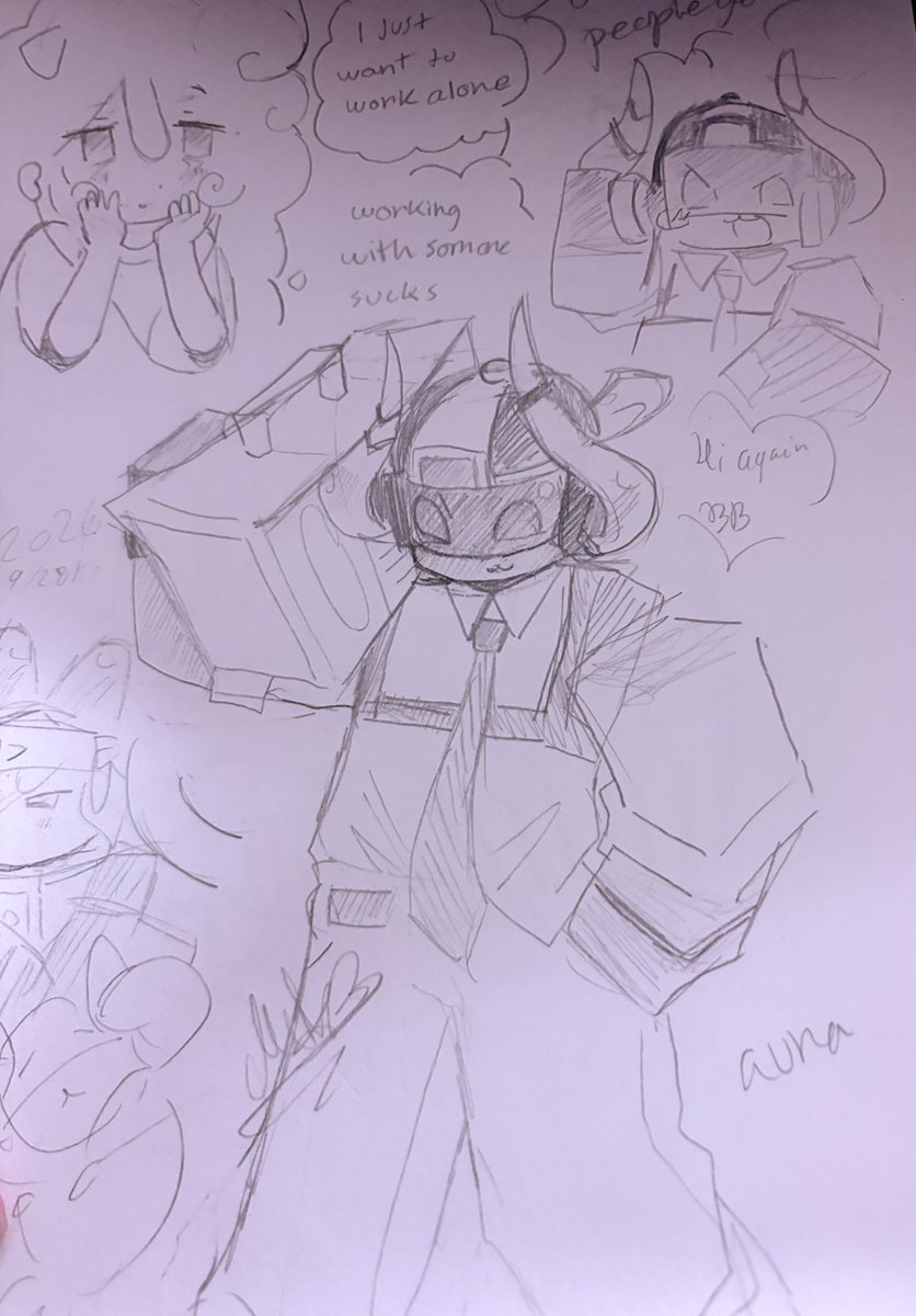 The_bestgamer_4's tweet photo. I'm back to drawing BB n normally again https://t.co/Ga4Qy4vffT