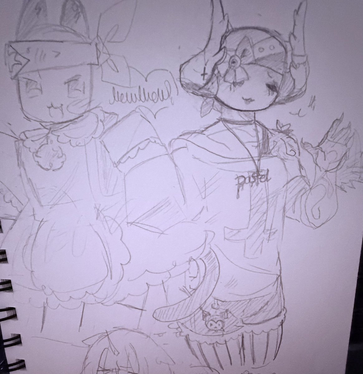 The_bestgamer_4's tweet photo. I'm back to drawing BB n normally again https://t.co/Ga4Qy4vffT
